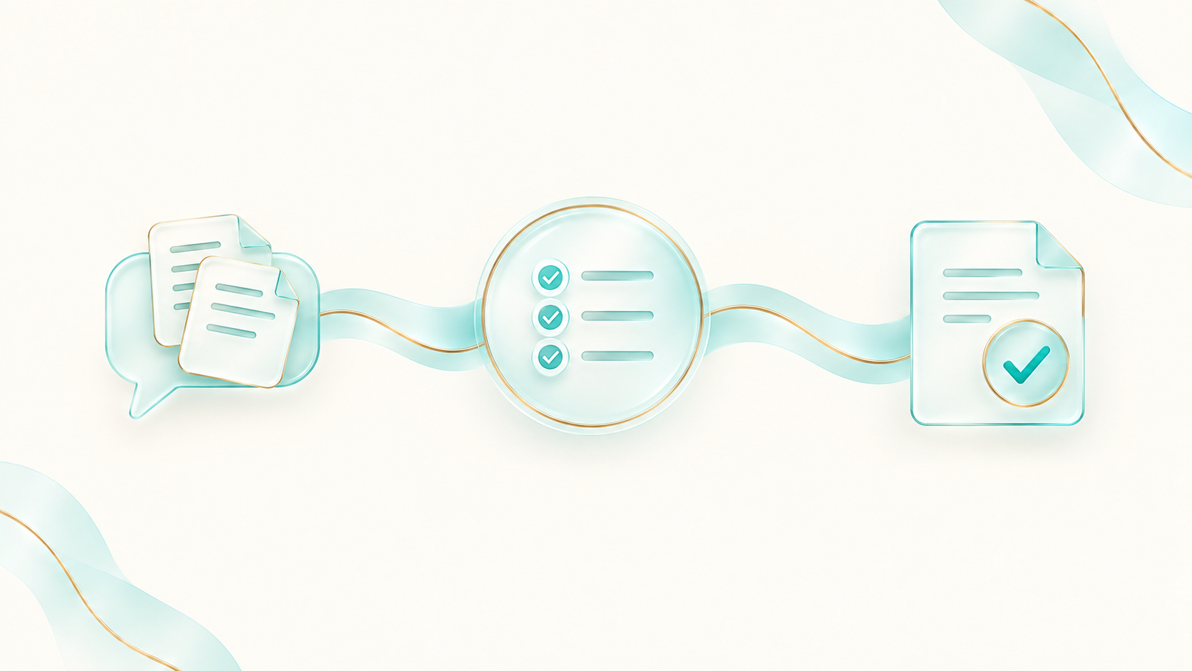 Requests flow into an organized queue and then completed delivery